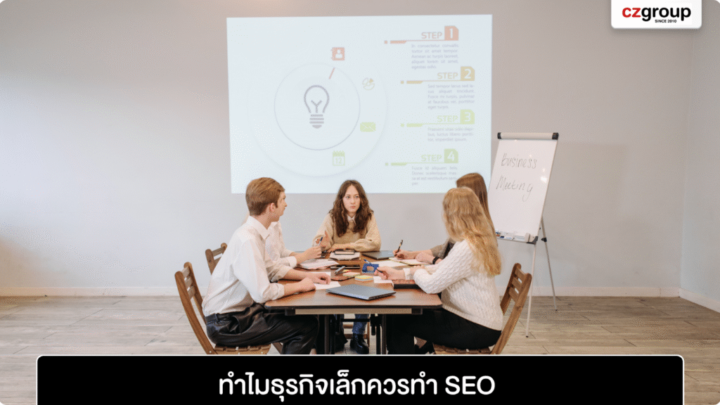 ทำไมธุรกิจเล็กควรทำ SEO